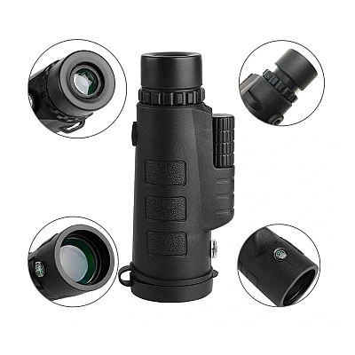 Monocular 16x52 cu Trepied si Adaptor Universal Telefoane Monocular 16x52 cu Trepied si Adaptor Universal Telefoane