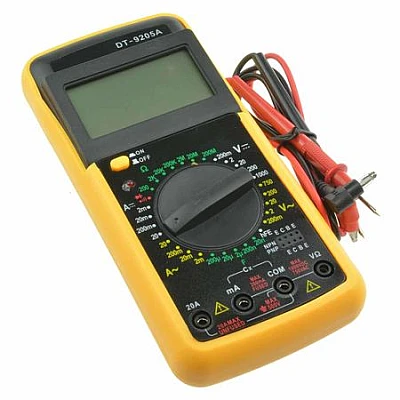 Multimetru Tip Digital cu Display DT9205A Multimetru Tip Digital cu Display DT9205A