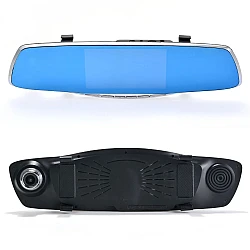 Oglinda L808 cu Camera Video Auto DVR FullHD Dubla cu Ecran 5