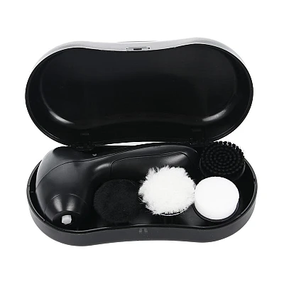Perie pentru Lustruit Pantofii, 4 Capete, 2 Viteze Perie pentru Lustruit Pantofii, 4 Capete, 2 Viteze