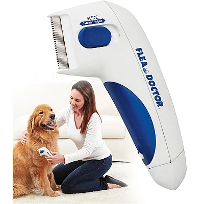 Pieptene electric impotriva puricilor Ultrasonic Flea Doctor Pieptene electric impotriva puricilor Ultrasonic Flea Doctor