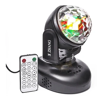 Proiector Disco LSY080 LED rotativ 360 cu telecomanda Proiector Disco LSY080 LED rotativ 360 cu telecomanda