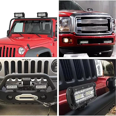 Proiector LED Bar 120W Offroad 16 cm 9600 Lumeni Proiector LED Bar 120W Offroad 16 cm 9600 Lumeni
