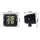 Proiector Offroad CREED, LED, 16W, 4LED, Patrat Proiector Offroad CREED, LED, 16W, 4LED, Patrat