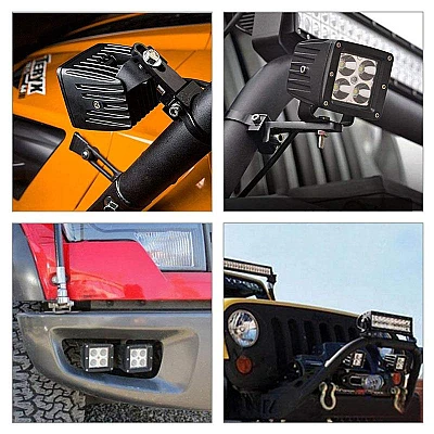 Proiector Offroad CREED, LED, 16W, 4LED, Patrat Proiector Offroad CREED, LED, 16W, 4LED, Patrat