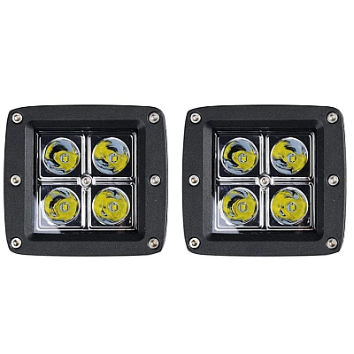 Proiector Offroad CREED, LED, 16W, 4LED, Patrat Proiector Offroad CREED, LED, 16W, 4LED, Patrat