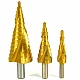 Set 3 Burghie In Trepte Spiralate HSS 4-32 Freze AURI Set 3 Burghie In Trepte Spiralate HSS 4-32 Freze AURI