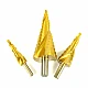 Set 3 Burghie In Trepte Spiralate HSS 4-32 Freze AURI Set 3 Burghie In Trepte Spiralate HSS 4-32 Freze AURI