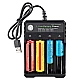 Incarcator MS-5D84A4 Acumulatori 4.2V Li-Ion 18650 cu 4 Porturi la USB AX