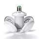 Bec LED Minge de Fotbal 40W Pliabil Ajustabil 4 extensii ALB Bec LED Minge de Fotbal 40W Pliabil Ajustabil 4 extensii ALB