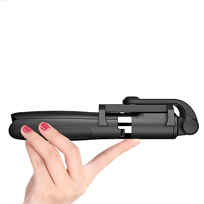 Selfie Stick Trepied WIreless L01 cu Telecomanda pentru iOS Android Selfie Stick Trepied WIreless L01 cu Telecomanda pentru iOS Android