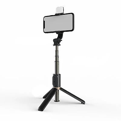 Selfie Stick Trepied cu Lumina Led Q03s Selfie Stick Trepied cu Lumina Led Q03s