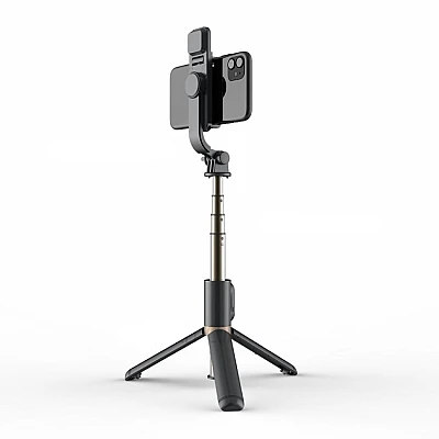 Selfie Stick Trepied cu Lumina Led Q03s Selfie Stick Trepied cu Lumina Led Q03s