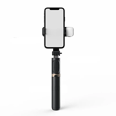 Selfie Stick Trepied cu Lumina Led Q03s Selfie Stick Trepied cu Lumina Led Q03s