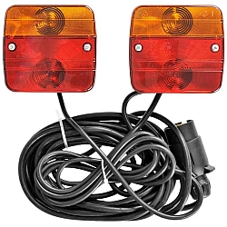 Semnalizator magnetic Remorca TIR cu 7 Pini si Becuri