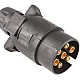 Semnalizator magnetic Remorca TIR cu 7 Pini si Becuri Semnalizator magnetic Remorca TIR cu 7 Pini si Becuri