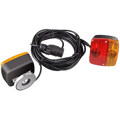 Semnalizator magnetic Remorca TIR cu 7 Pini si Becuri Semnalizator magnetic Remorca TIR cu 7 Pini si Becuri