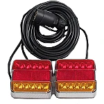 Semnalizator magnetic TIR cu 7 Pini si LED