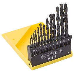 Set 13 Burghie 2 - 8mm NEGRE HSS  Metal