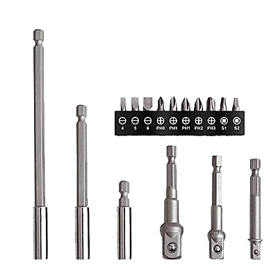 Set 16 Buc Adaptoare si Capete Biti SDY-94175 Set 16 Buc Adaptoare si Capete Biti SDY-94175