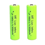 Set 2 Acumulatori VERZI Li-Ion tip 18650  8800mAh, 3.7V, terminal cu varf