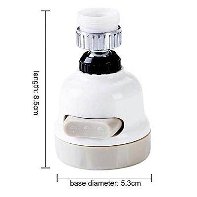 Set 2 CAP Robinet 2 in 1 cu buton WHITE 360 universal Set 2 CAP Robinet 2 in 1 cu buton WHITE 360 universal