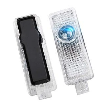 Set 2 Holograme LED cu LOGO AUDI pentru Portiere Set 2 Holograme LED cu LOGO AUDI pentru Portiere