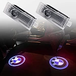 Set 2 Holograme LED cu LOGO BMW pentru Portiere