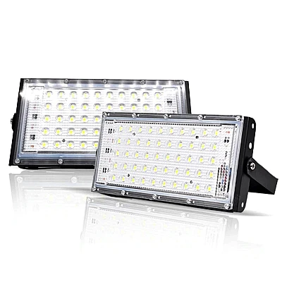 Set 2 Lampa Lucru 220V 50W 50 LED SMD Proiector Dreptunghiular Set 2 Lampa Lucru 220V 50W 50 LED SMD Proiector Dreptunghiular