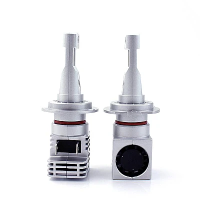 Set 2 Lampi LED auto M3 H7 putere 55W putere 6000K 12000 lm Set 2 Lampi LED auto M3 H7 putere 55W putere 6000K 12000 lm