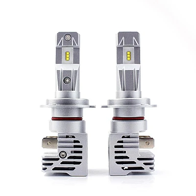 Set 2 Lampi LED auto M3 H7 putere 55W putere 6000K 12000 lm Set 2 Lampi LED auto M3 H7 putere 55W putere 6000K 12000 lm