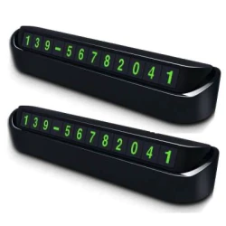 Set 2 Numar AUTO Parcare Temporara VERDE Set 2 Numar AUTO Parcare Temporara VERDE