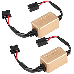 Set 2 anulatoare erori bec ars model C16 pentru bec led SI XENON: H1 H3 H7 H11