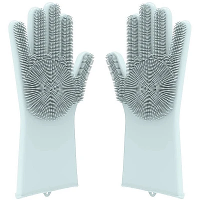 Set 2 manusi profesionale din silicon pentru spatal vase Set 2 manusi profesionale din silicon pentru spatal vase