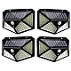 Set 4 Lampi ULTRA 100 LED Solare cu senzor de miscare si lumina 3 moduri ILUMINARE Set 4 Lampi ULTRA 100 LED Solare cu senzor de miscare si lumina 3 moduri ILUMINARE