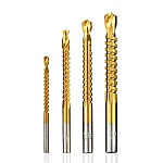 Set 4 burghie frezare TITAN HSS 