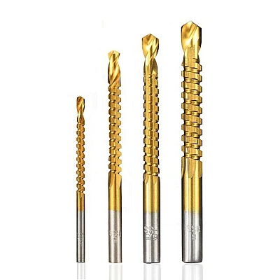 Set 4 burghie frezare TITAN HSS Set 4 burghie frezare TITAN HSS