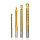 Set 4 burghie frezare TITAN HSS Set 4 burghie frezare TITAN HSS