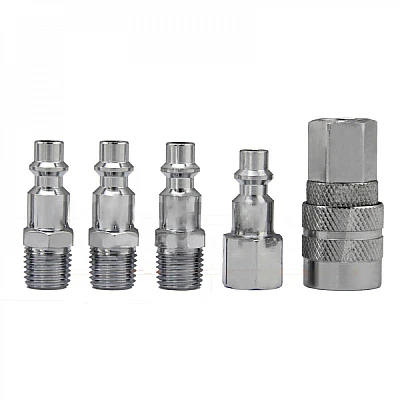 Set 5 Mufe FILET rapide AER Conectori Scule Pneumatice Set 5 Mufe FILET rapide AER Conectori Scule Pneumatice