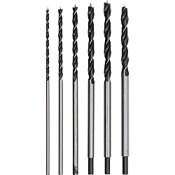 Set 6 burghie LUNGI pentru lemn 6-14 mm