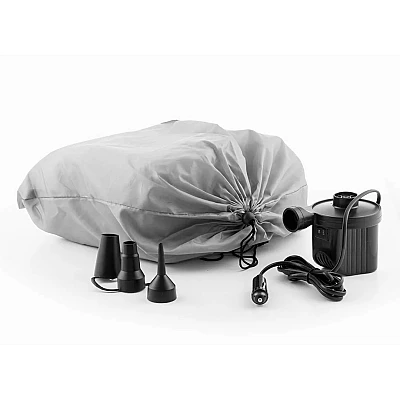 Set saltea auto pentru dormit 2 perne si pompa electrica Set saltea auto pentru dormit 2 perne si pompa electrica