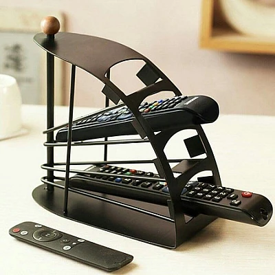 Suport cu 4 rafturi pentru telecomenzi 20x11x20cm Suport cu 4 rafturi pentru telecomenzi 20x11x20cm