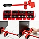 Kit Mutat Mobilier 4 Platforme cu roti + 1 Parghie metalica Kit Mutat Mobilier 4 Platforme cu roti + 1 Parghie metalica