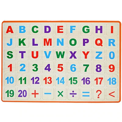 Tabla magnetica de scris cu doua fete si socotitoare Education Board Mare 46cm x 41cm Tabla magnetica de scris cu doua fete si socotitoare Education Board Mare 46cm x 41cm