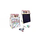 Tabla magnetica de scris cu doua fete si socotitoare Education Board Mare 46cm x 41cm Tabla magnetica de scris cu doua fete si socotitoare Education Board Mare 46cm x 41cm