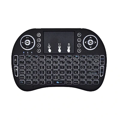 Tastatura Mini I8 Touchpad, Neagra Tastatura Mini I8 Touchpad, Neagra