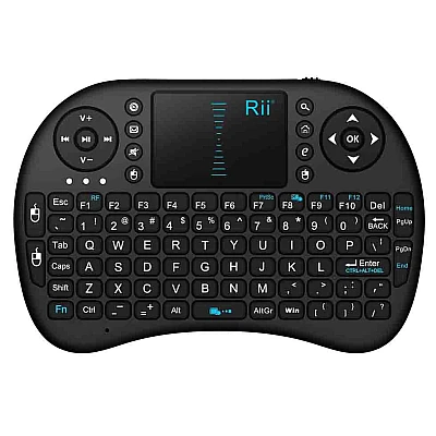 Tastatura Mini I8 Touchpad, Neagra Tastatura Mini I8 Touchpad, Neagra