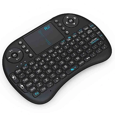 Tastatura Mini I8 Touchpad, Neagra Tastatura Mini I8 Touchpad, Neagra