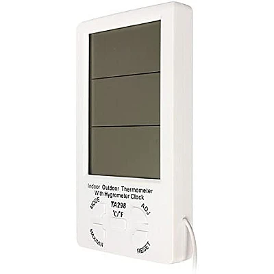 Termometru Multifunctional cu Ceas si Senzor de Umiditate TA298 Termometru Multifunctional cu Ceas si Senzor de Umiditate TA298