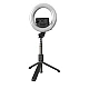 Trepied Selfie Stick cu  Ring Light 4in1 Q07